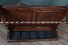 Load image into Gallery viewer, English Oak Hallstand c.1890