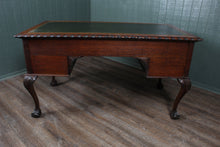 Load image into Gallery viewer, English Oak Leather Top Desk c.1900