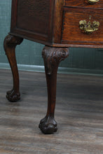 Load image into Gallery viewer, English Oak Leather Top Desk c.1900