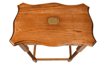 Load image into Gallery viewer, English Oak Occasional Table dated 1935