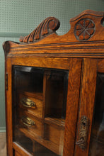Load image into Gallery viewer, English Oak Pipe Cabinet c.1900