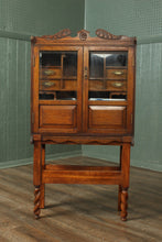 Load image into Gallery viewer, English Oak Pipe Cabinet c.1900