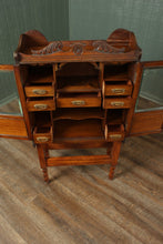 Load image into Gallery viewer, English Oak Pipe Cabinet c.1900