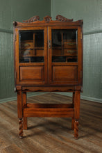 Load image into Gallery viewer, English Oak Pipe Cabinet c.1900
