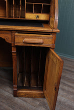 Load image into Gallery viewer, English Oak Rolltop c.1900