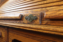 Load image into Gallery viewer, English Oak Rolltop c.1900