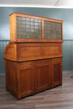 Load image into Gallery viewer, English Oak Rolltop c.1900