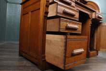 Load image into Gallery viewer, English Oak Rolltop c.1900