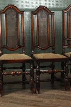 Load image into Gallery viewer, English Oak Set of 6 Chairs
