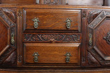 Load image into Gallery viewer, English Oak Sideboard c.1900