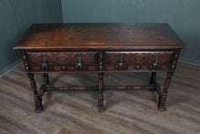 Load image into Gallery viewer, English Oak Sideboard c.1900
