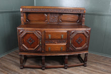 Load image into Gallery viewer, English Oak Sideboard c.1900