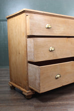 Load image into Gallery viewer, English Pine Chest of Drawers c.1900