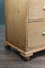 Load image into Gallery viewer, English Pine Chest of Drawers c.1900