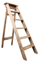Load image into Gallery viewer, English Primitive Pine Ladder c.1900