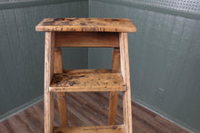 Load image into Gallery viewer, English Primitive Pine Ladder c.1900