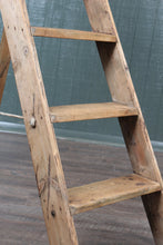 Load image into Gallery viewer, English Primitive Pine Ladder c.1900