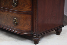 Load image into Gallery viewer, English Regency Flame Mahogany Chest c.1780