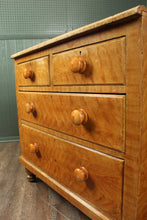 Load image into Gallery viewer, English Scumbled Pine Chest c.1880