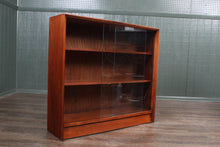 Load image into Gallery viewer, English Teak Bookcase by Herbert E. Gibbs c.1960