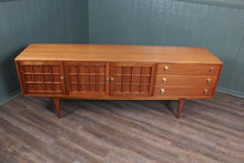 Load image into Gallery viewer, English Teak Credenza by Younger c.1960