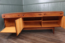 Load image into Gallery viewer, English Teak Danish Modern Credenza by Dalescraft c.1960