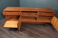 Load image into Gallery viewer, English Teak Danish Modern Credenza by Dalescraft c.1960