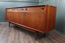 Load image into Gallery viewer, English Teak Danish Modern Credenza by Dalescraft c.1960