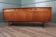 Load image into Gallery viewer, English Teak Danish Modern Credenza by Dalescraft c.1960