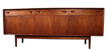 Load image into Gallery viewer, English Teak Danish Modern Credenza by Dalescraft c.1960
