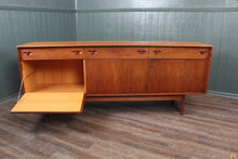 Load image into Gallery viewer, English Teak Danish Modern Credenza by Dalescraft c.1960