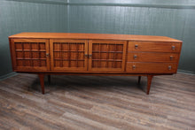 Load image into Gallery viewer, English Teak Midcentury Credenza by Younger c.1960