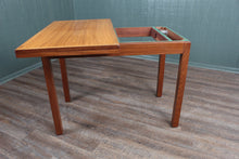 Load image into Gallery viewer, English Teak Midcentury Modern Card Table c.1970