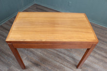 Load image into Gallery viewer, English Teak Midcentury Modern Card Table c.1970