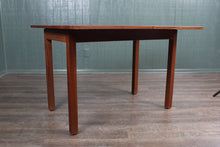 Load image into Gallery viewer, English Teak Midcentury Modern Card Table c.1970