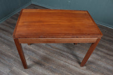 Load image into Gallery viewer, English Teak Midcentury Modern Card Table c.1970