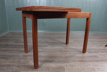 Load image into Gallery viewer, English Teak Midcentury Modern Card Table c.1970