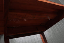 Load image into Gallery viewer, English Teak Midcentury Modern Card Table c.1970