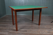 Load image into Gallery viewer, English Teak Midcentury Modern Card Table c.1970