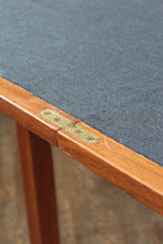 Load image into Gallery viewer, English Teak Midcentury Modern Card Table c.1970