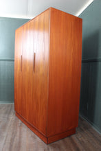 Load image into Gallery viewer, English Teak Midcentury Wardrobe by GPlan c.1960