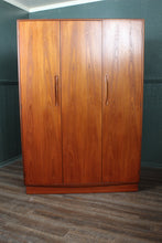 Load image into Gallery viewer, English Teak Midcentury Wardrobe by GPlan c.1960