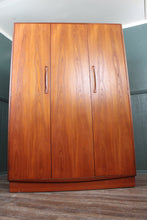 Load image into Gallery viewer, English Teak Midcentury Wardrobe by GPlan c.1960