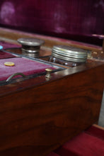 Load image into Gallery viewer, English Victorian Burl Walnut Gentlemans Vanity Box c.1880