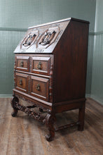 Load image into Gallery viewer, English Walnut Fall Front Desk c.1900