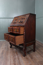 Load image into Gallery viewer, English Walnut Fall Front Desk c.1900