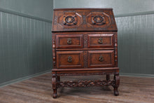 Load image into Gallery viewer, English Walnut Fall Front Desk c.1900