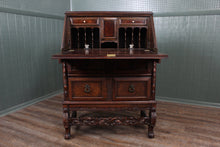 Load image into Gallery viewer, English Walnut Fall Front Desk c.1900