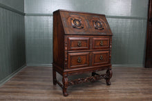 Load image into Gallery viewer, English Walnut Fall Front Desk c.1900