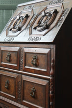Load image into Gallery viewer, English Walnut Fall Front Desk c.1900